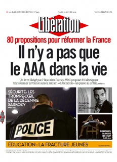 Libération edition du 17 Janvier 2012