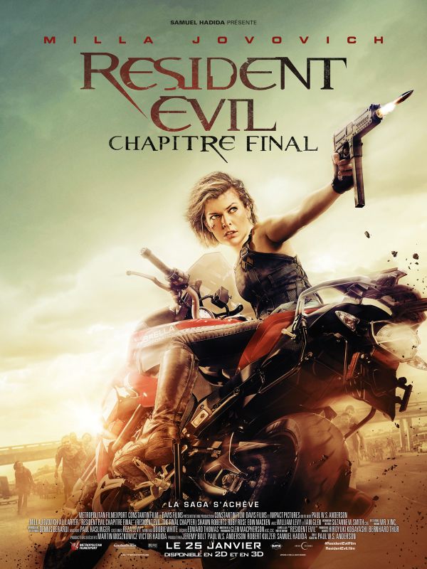 Resident Evil : Chapitre Final FRENCH HDLight 1080p 2016